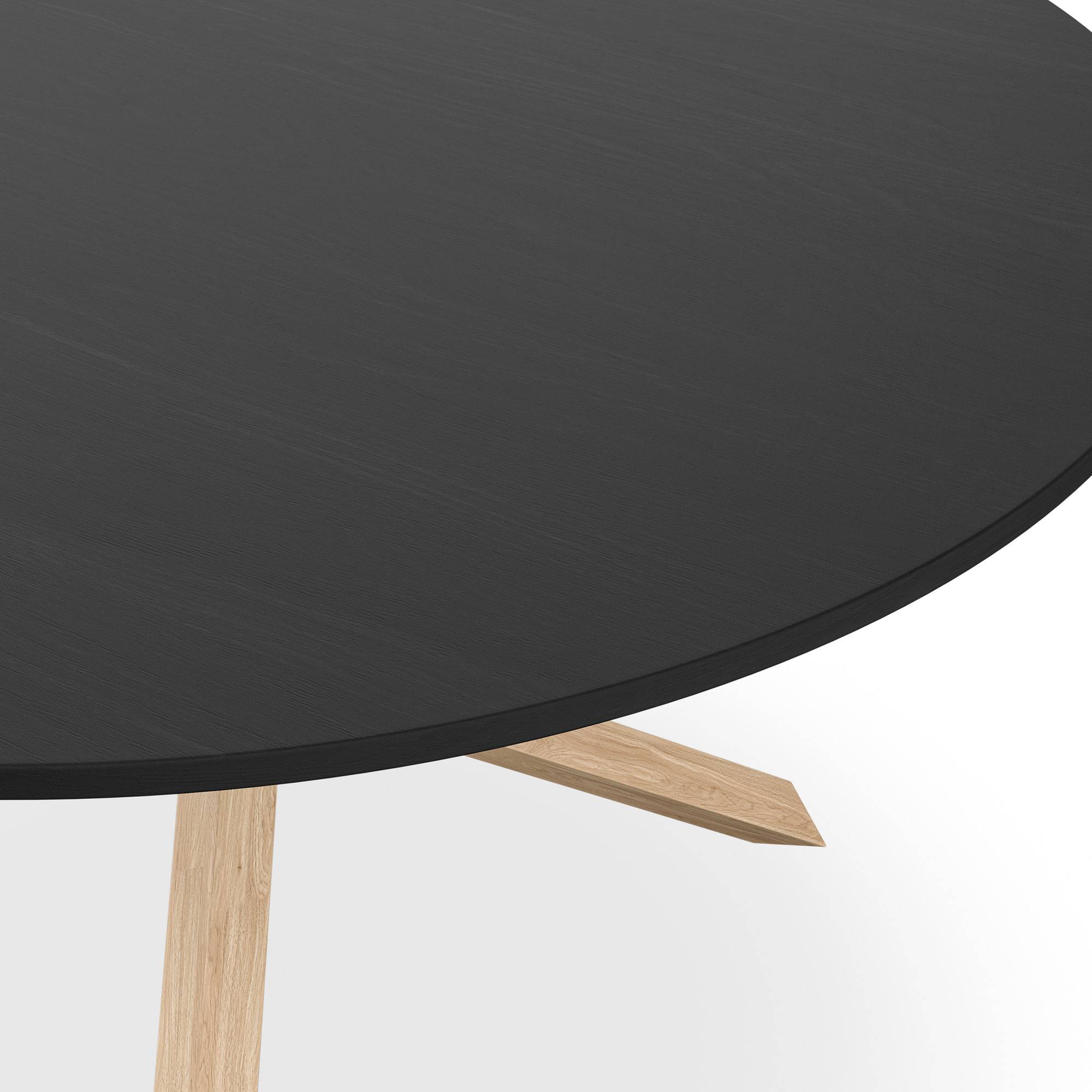 Furniture Online Malvern Maya Black Top Dining Table & 6 Ivory Chairs - Image 4