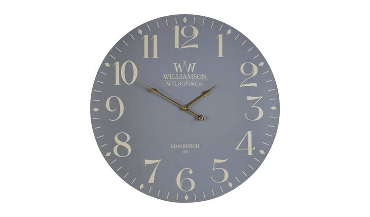 Orsina Destini 60cm Dia Classic Wall Clock - Grey