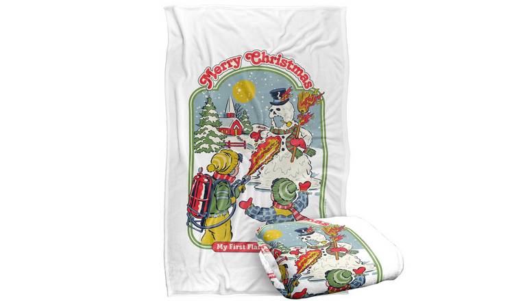 Steven Rhodes My First Flamethrower Soft Touch Blanket - 147cm x 91cm