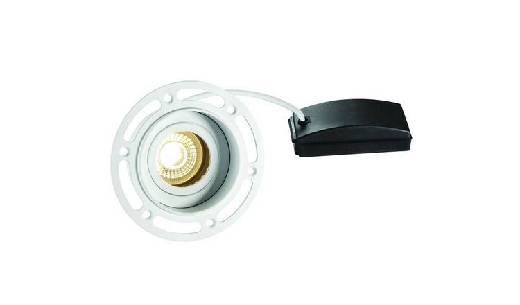 Loops Direct Trimless LED Ceiling Spotlight - Matt White