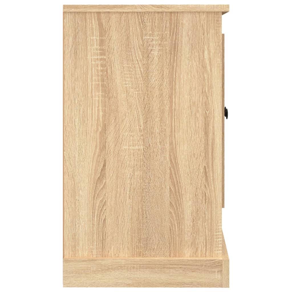 Walplus Engineered Wood Sideboard - Sonoma Oak - 100 x 35.5 x 60 cm - Image 7