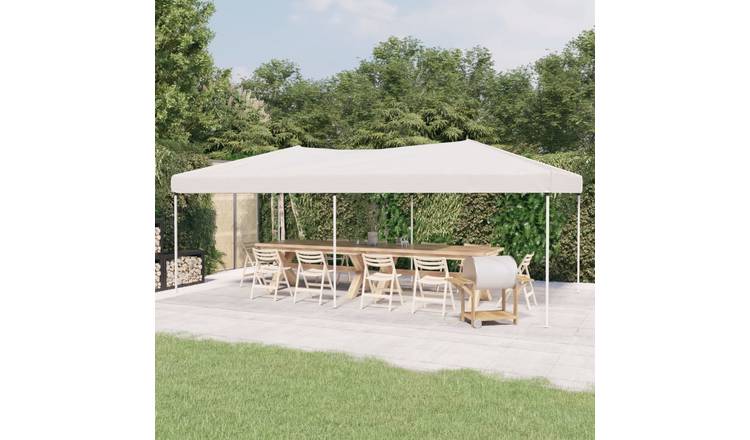 Walplus 3 x 6 m Folding Party Tent - White