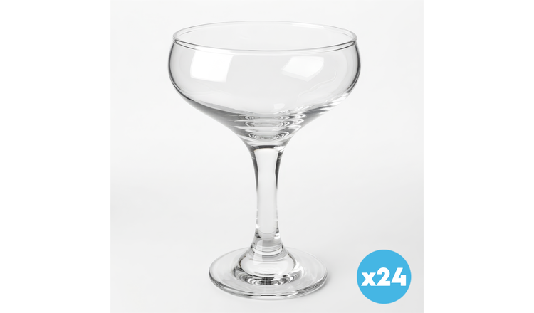 Rink Drink Champagne Saucers - 200ml - Pack of 24