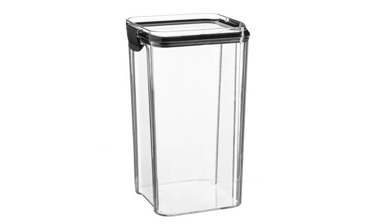 Argon Tableware Food Storage Container - Black - 18.5 x 10.2cm