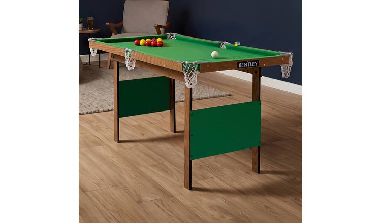 Charles Bentley Junior 4ft Snooker/Pool Table With Pool Balls And 2 Cues