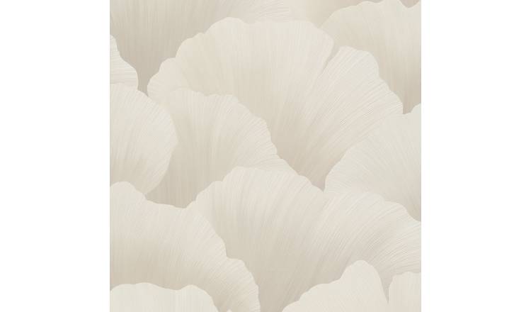 Grandeco Boutique Coral Petal Texture Embossed Wallpaper - Neutral