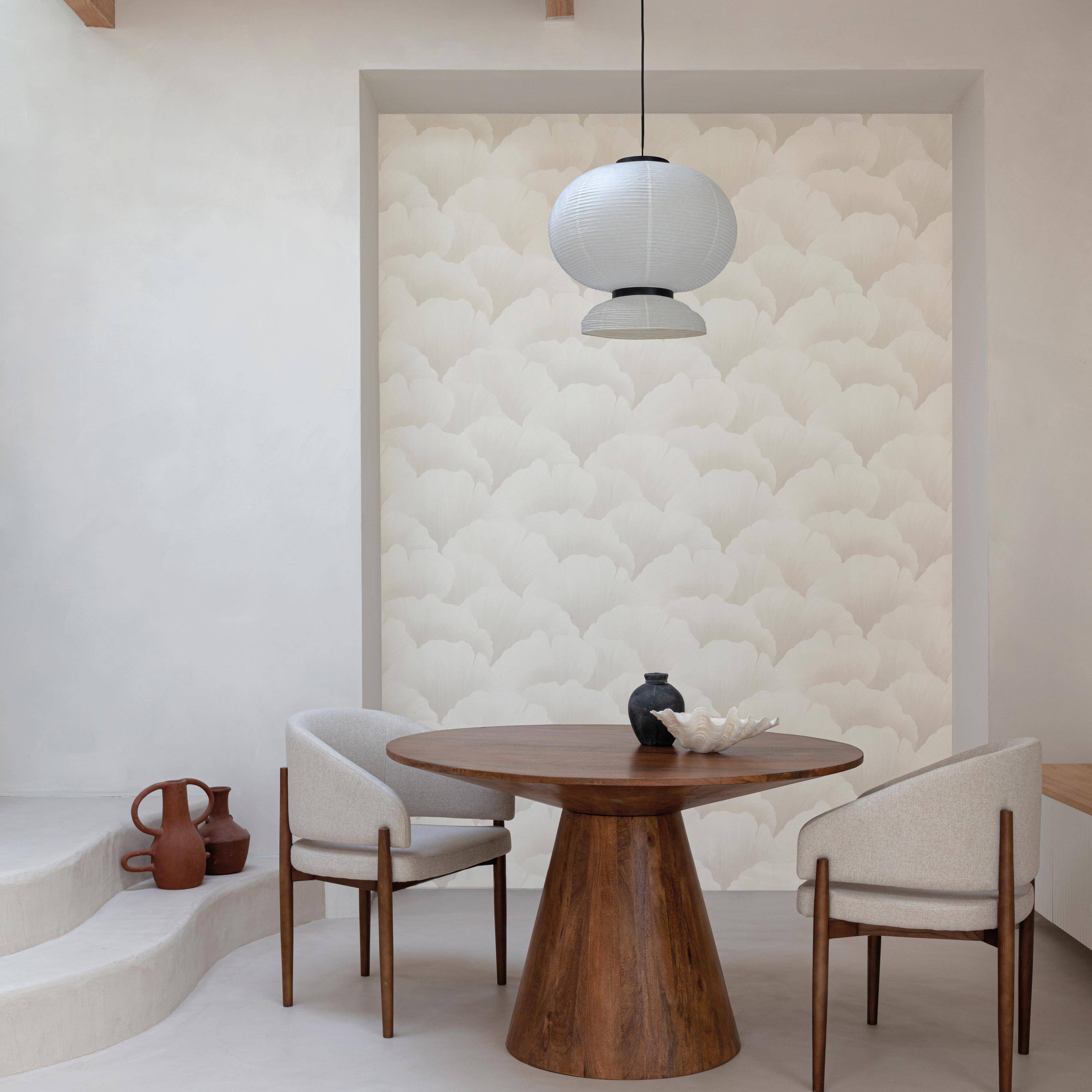 Grandeco Boutique Coral Petal Texture Embossed Wallpaper - Neutral - Image 5