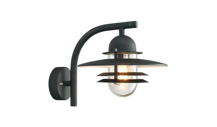 Elstead Oslo Dome Wall Light - Black