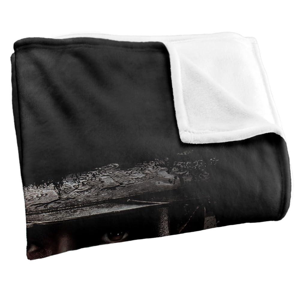 Mortal Kombat 2 Kung Lao Portrait Soft Touch Black Blanket - 147cm x 91cm - Image 2