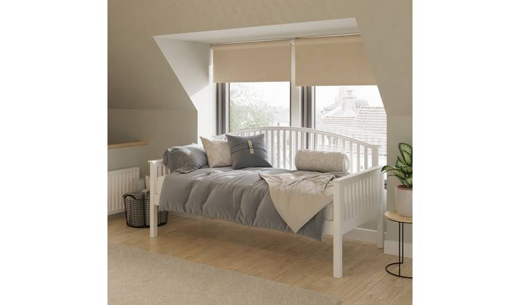 GFW Madrid Single Wooden Daybed - White