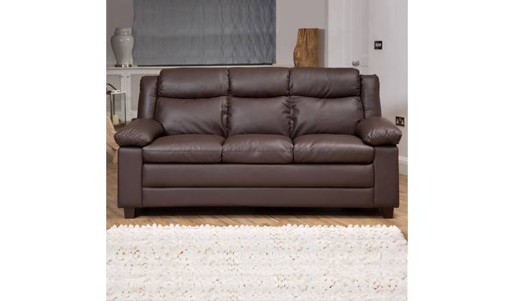 Artemis Home Standish 3 Seat Sofa - Brown
