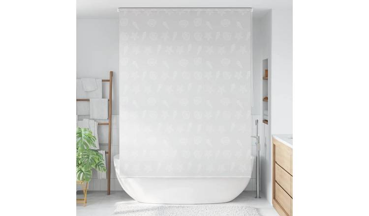 Walplus Shower Roller Blind Sea Star - 160 x 240 cm