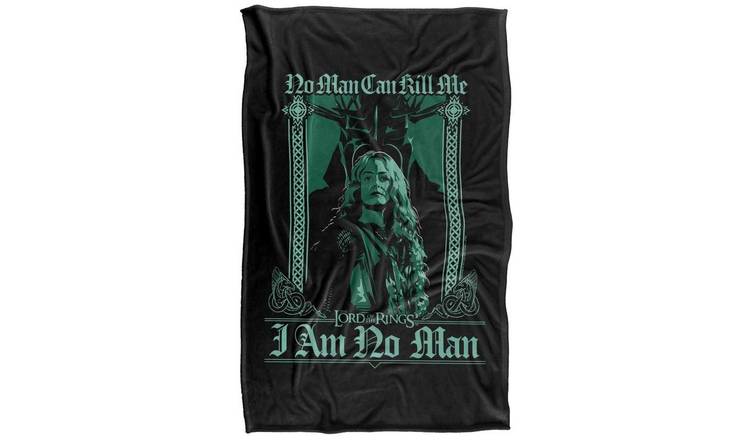 Lord Of The Rings Witch King Eowyn No Man Blanket - 152cm x 127cm