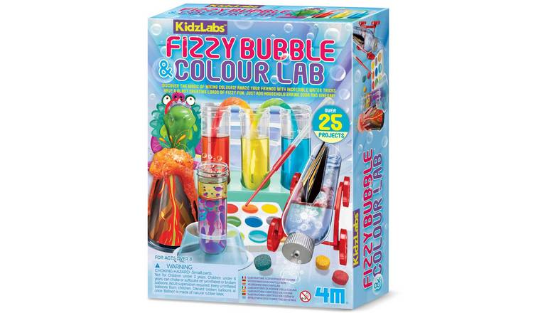 4M Kidzlabs Fizzy Bubble & Colour Lab - 8 Years +