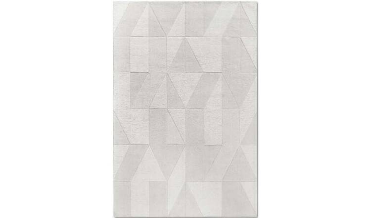 Villeroy & Boch White 1906 Ursule Wool Rug - 190 x 280cm