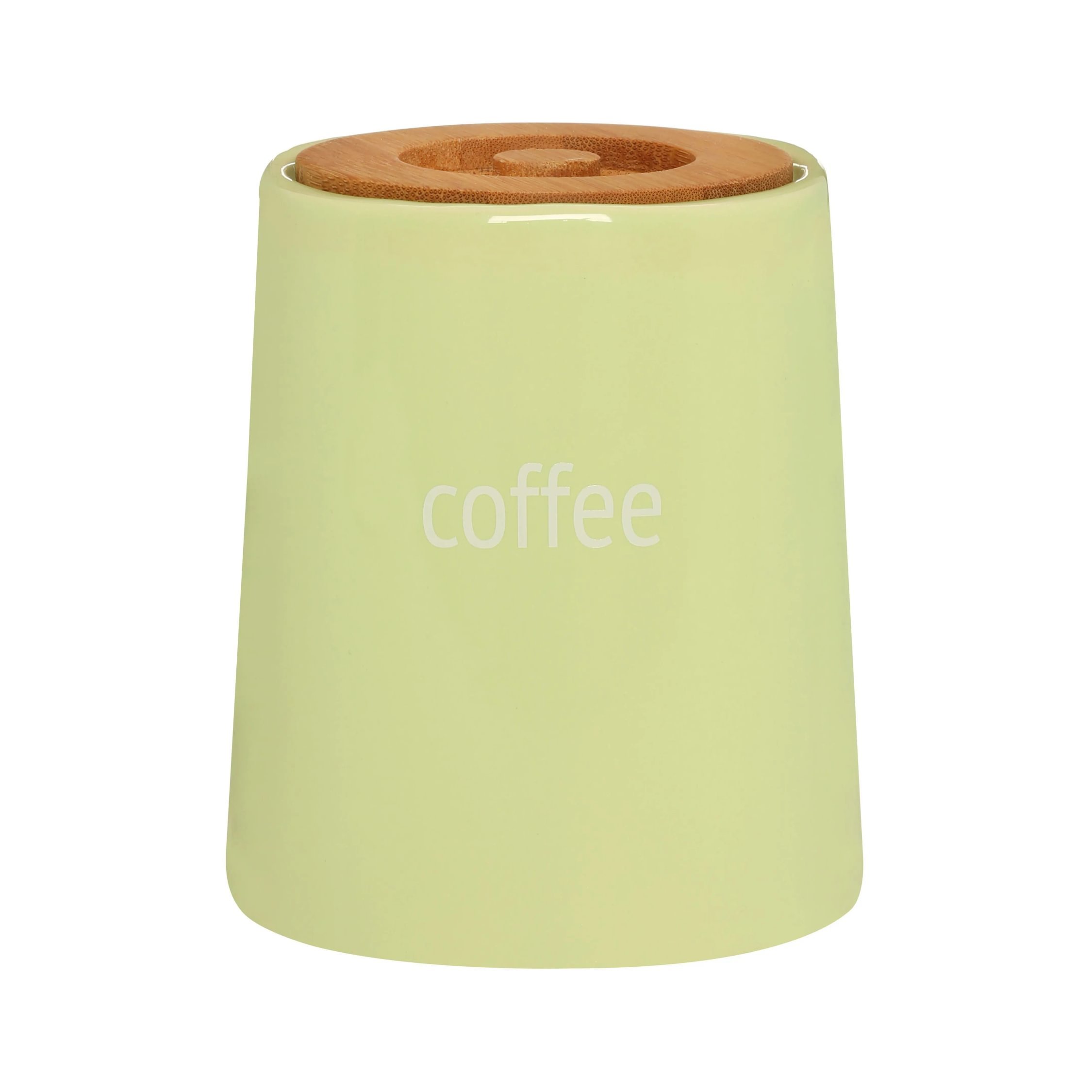 Orsina Fletcher Ceramic Coffee Canister – Green - Image 1