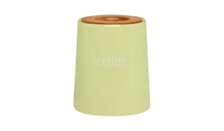 Orsina Fletcher Ceramic Coffee Canister – Green