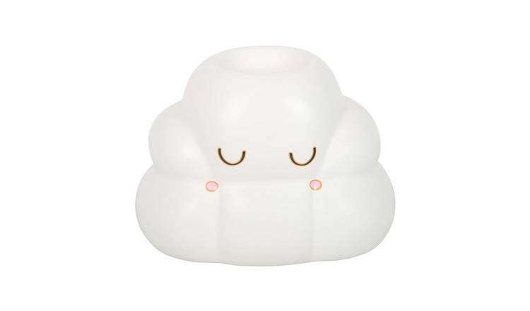 Something Different Rain Or Shine Cloud Shaped Oil Burner - White