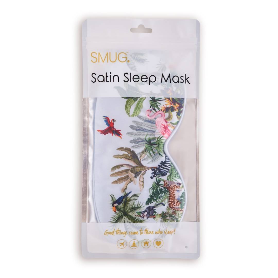 SMUG Satin Sleep Mask - Jungle Print - Image 3