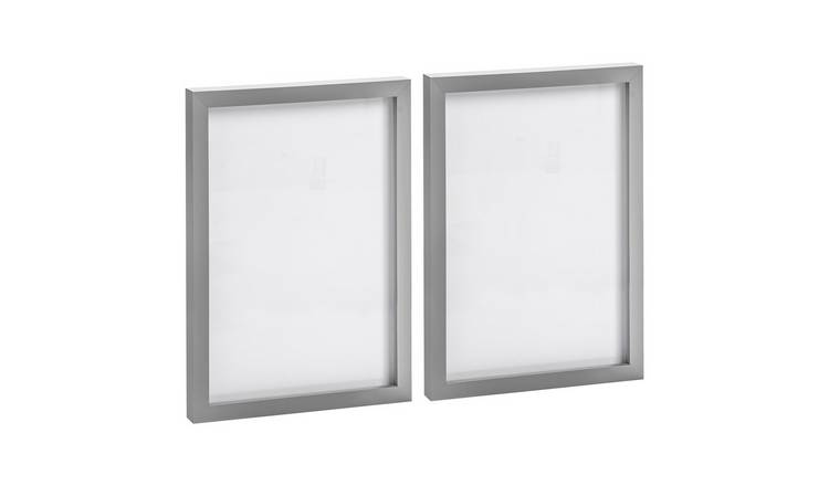 Nicola Spring Photo Frames - 8 x 12" - Set of 2 - Grey