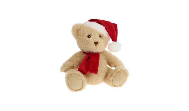 Keeleco Christmas Bear with Hat & Scarf 20 cm