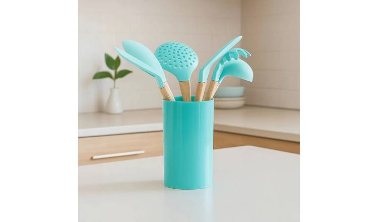 Orsina Zing 7 Piece Utensil Set – Green