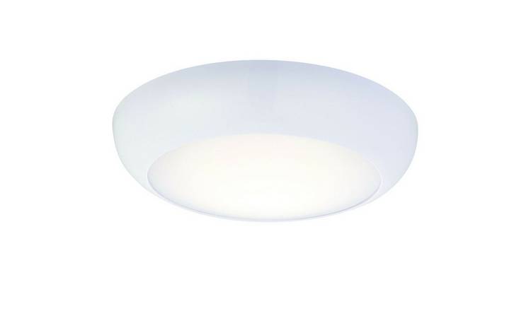 Loops Direct Polycarbonate LED Ceiling Light - White