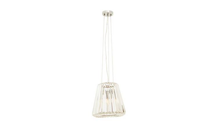 Orsina Kensington Townhouse 3-Bulb Pendant Light - Silver
