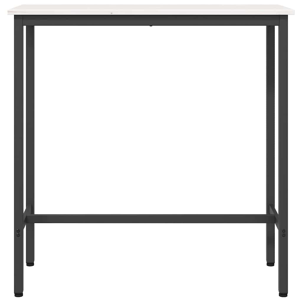 Walplus Engineered Wood Table - White - 100 x 40 x 101 cm - Image 5