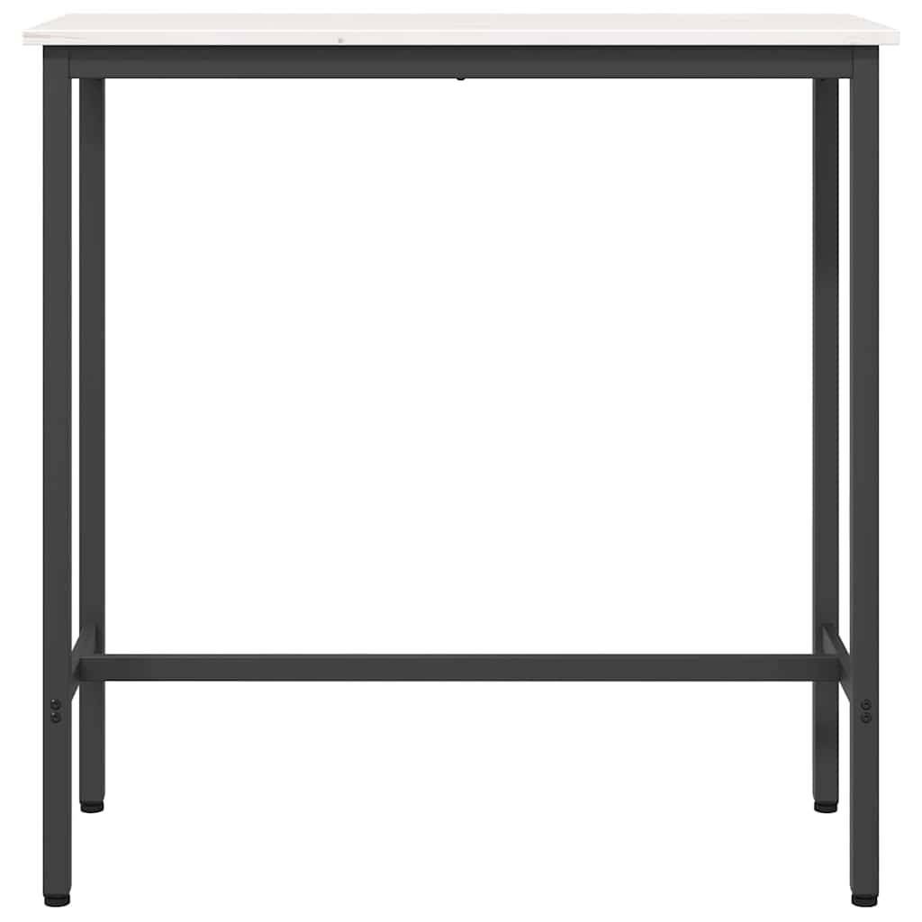 Walplus Engineered Wood Table - White - 100 x 40 x 101 cm - Image 5