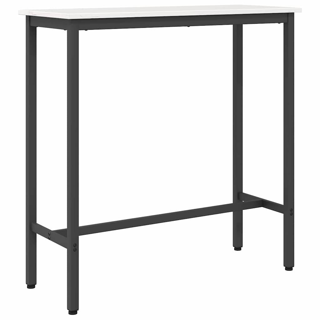 Walplus Engineered Wood Table - White - 100 x 40 x 101 cm - Image 7