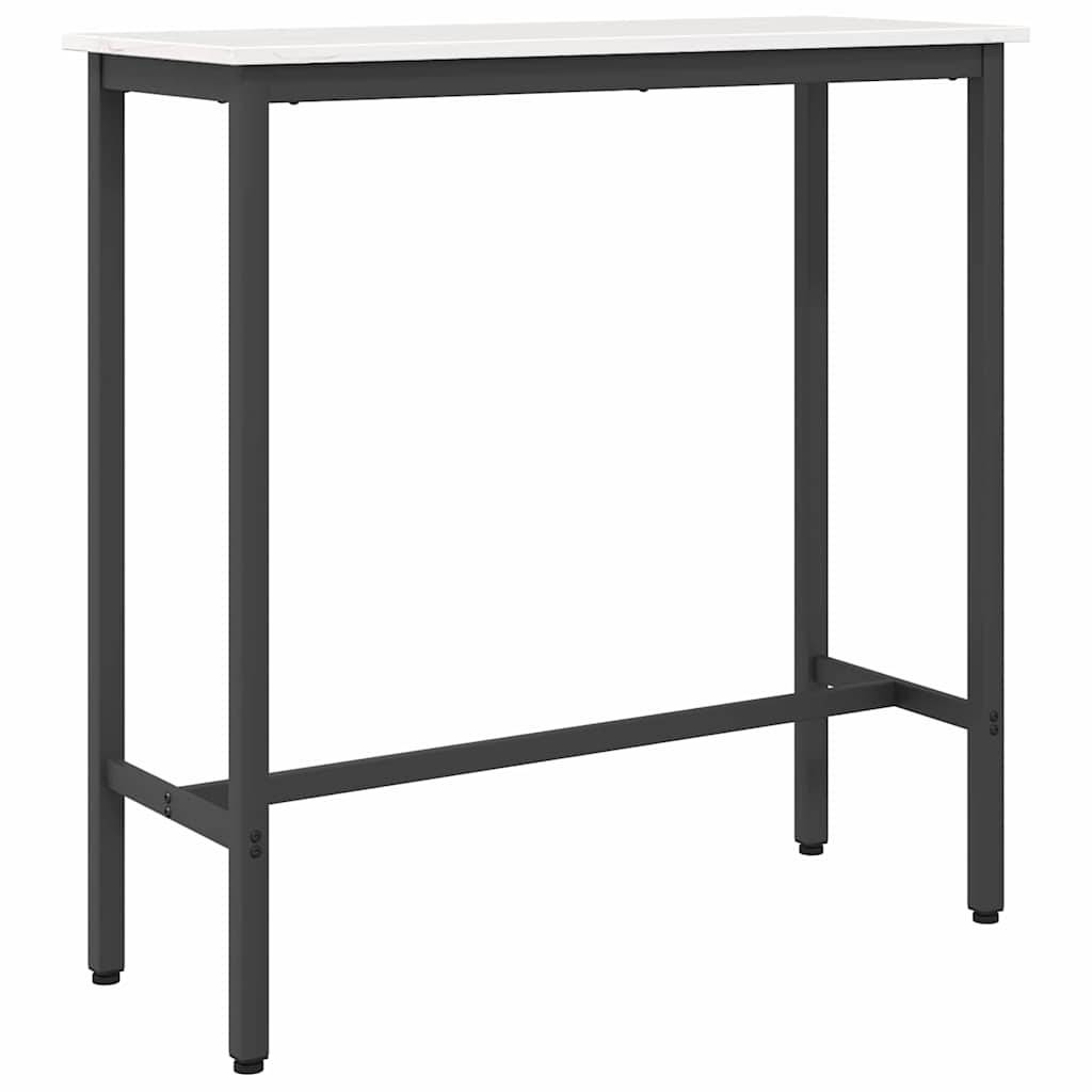 Walplus Engineered Wood Table - White - 100 x 40 x 101 cm - Image 7
