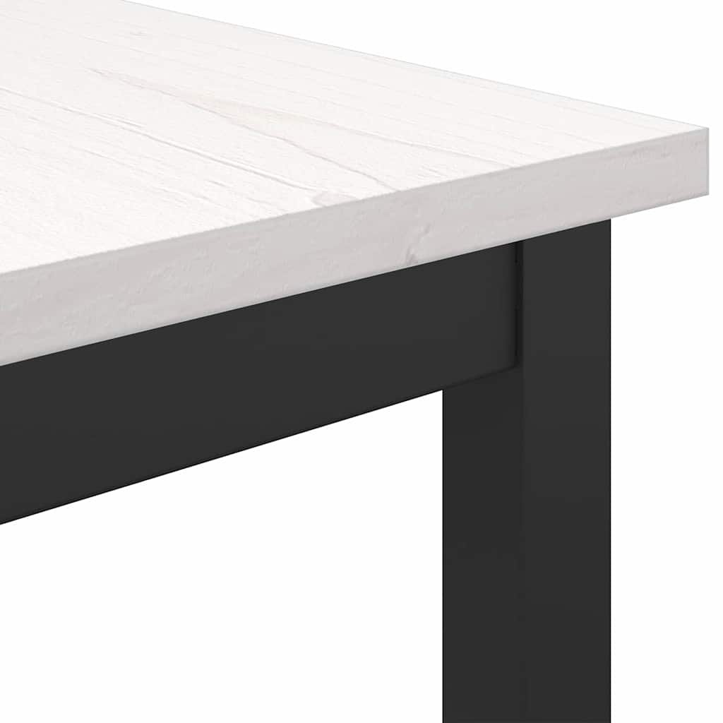 Walplus Engineered Wood Table - White - 100 x 40 x 101 cm - Image 8