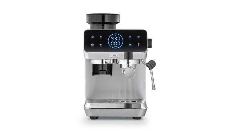 CASO DESIGN Espresso Gourmet & Grind - Silver