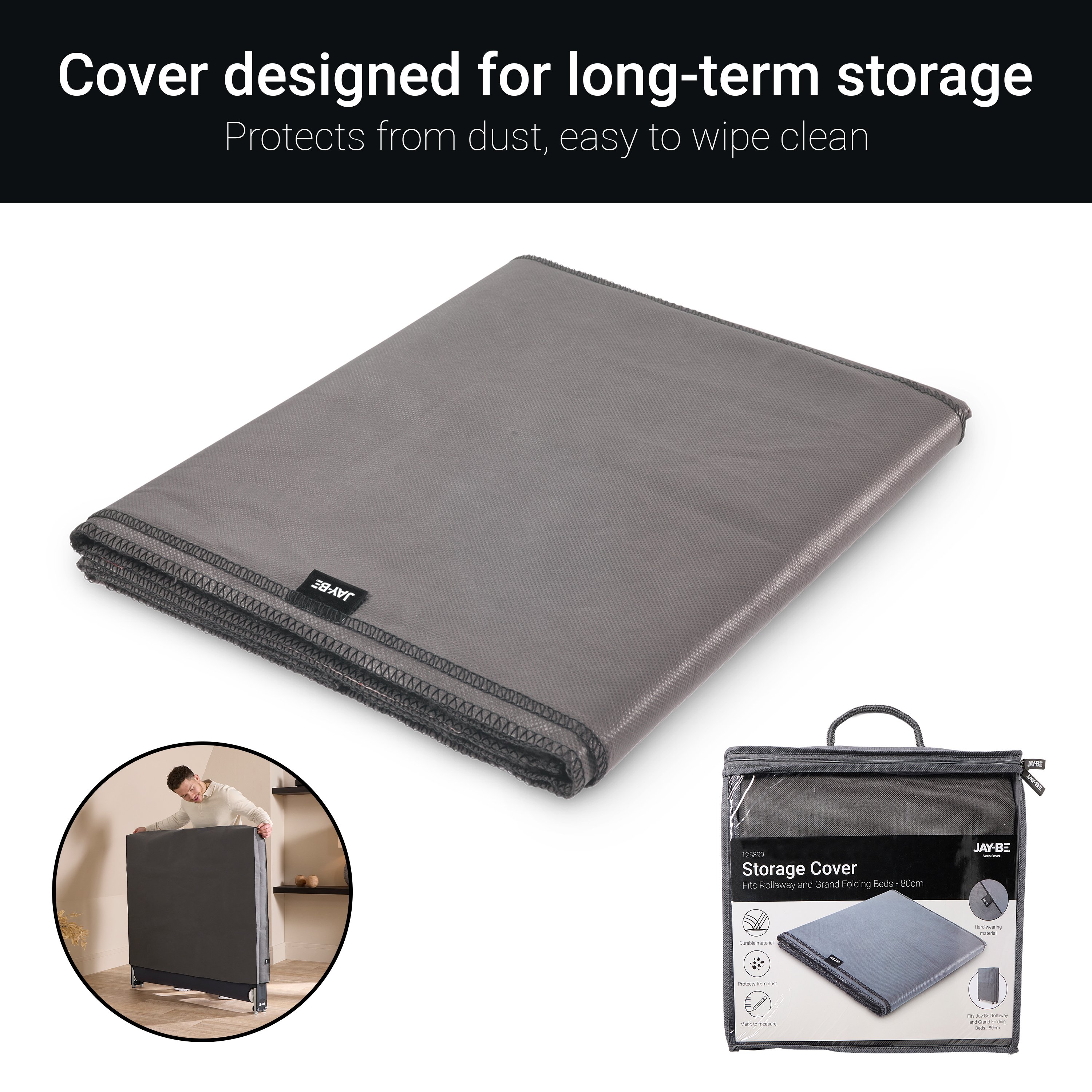 Jay-Be Supreme Folding Bed Storage Cover - Small Double - Image 5