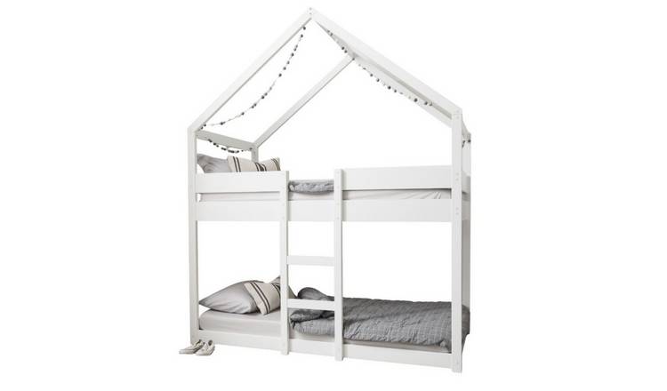 Noa & Nani Sofie Bunk Bed House Cabin - White