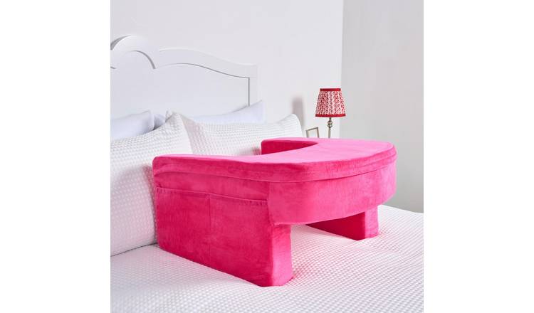 OHS Plain Gaming Lap Desk Pillow - Hot Pink