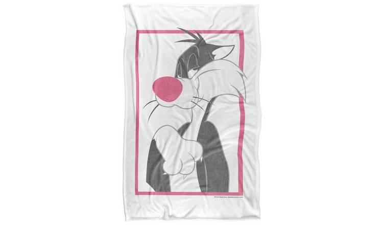 Looney Tunes Sylvester Claws Soft Touch Blanket - 152cm x 127cm