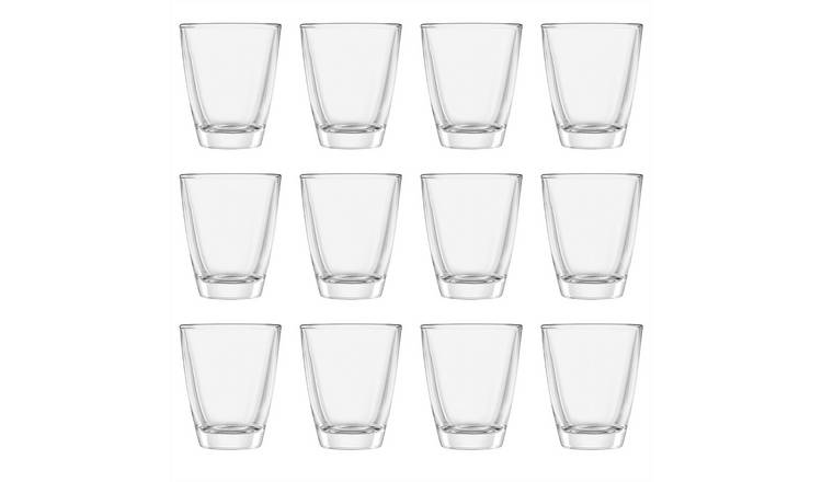 Argon Tableware Wide Shot Glasses - Pack of 12