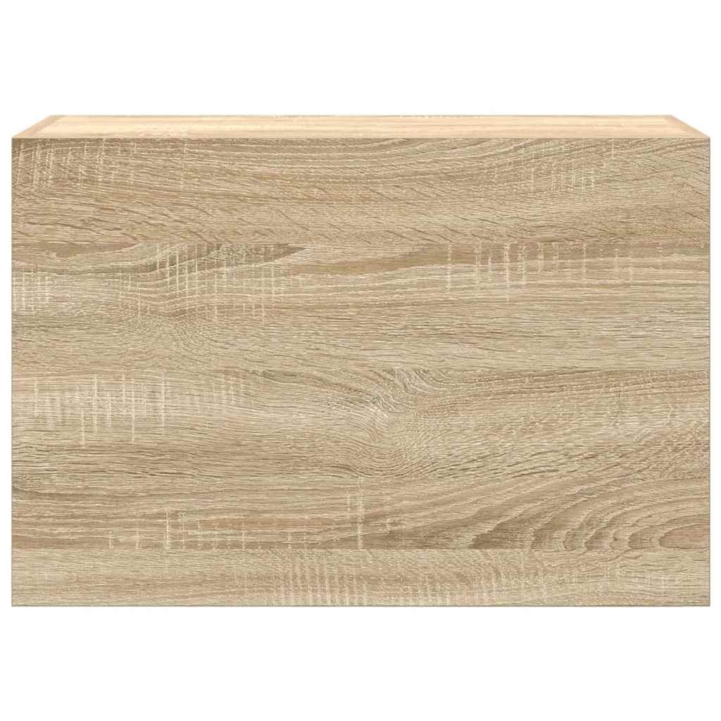 Walplus Engineered Wood Bathroom Wall Cabinet - Sonoma Oak - 60 x 25 x 40 cm - Image 6