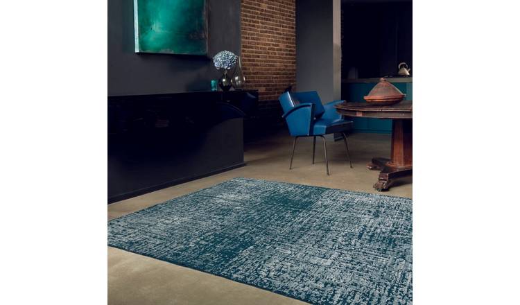 Mega Flooring Green Modern Abstract Rug - 120 x 170cm