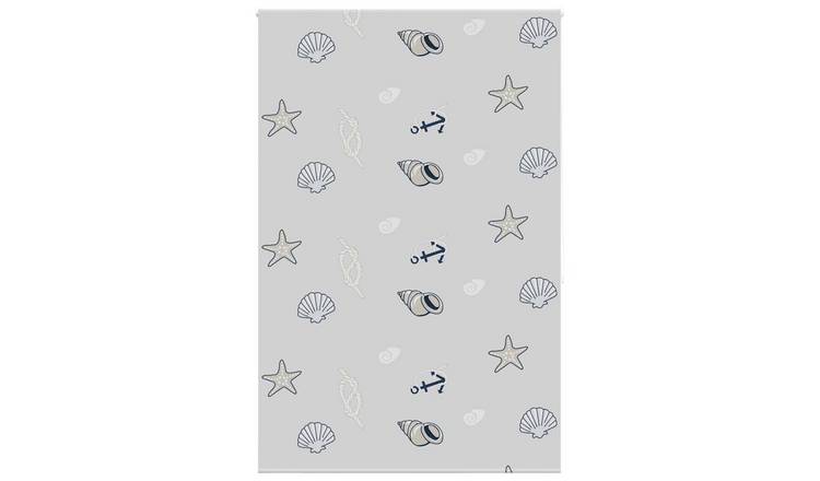 Walplus PEVA Sea Star Shower Roller Blind - 150 x 240 cm