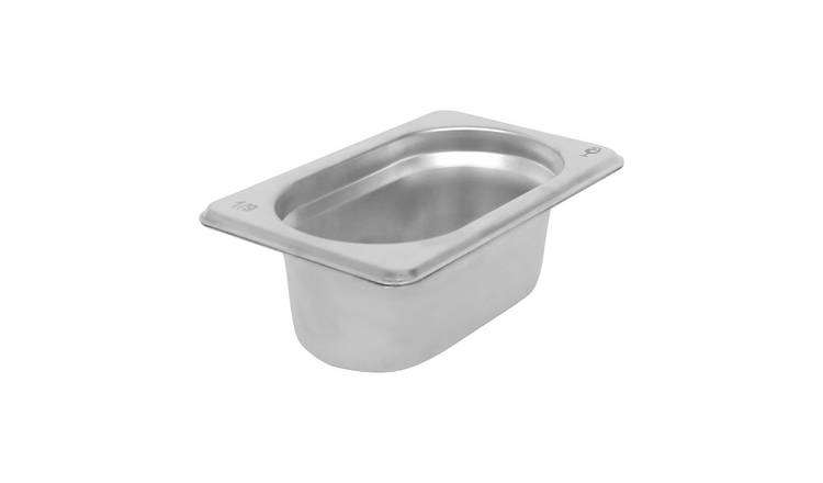 Argon Tableware Stainless Steel Gastronorm Container 1/9 - 500ml