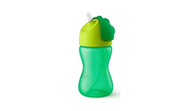 Philips Avent 300 ml Training Cup with Straw, 12+ months - Green