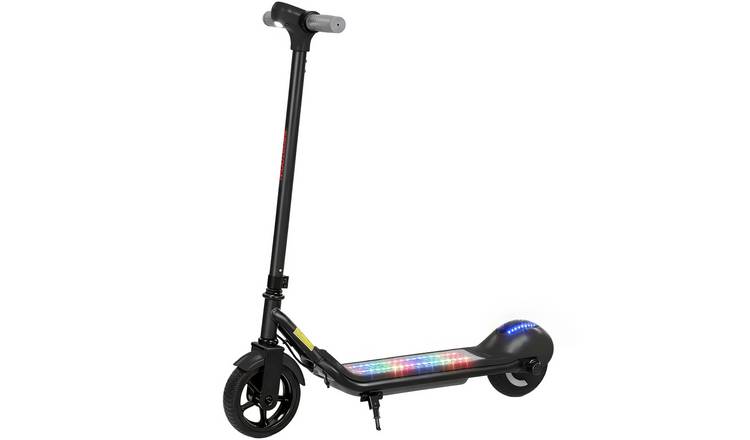 SPORTNOW 6 to 14 Years 10km per Hour 8km Range LED Electric Scooter – Black