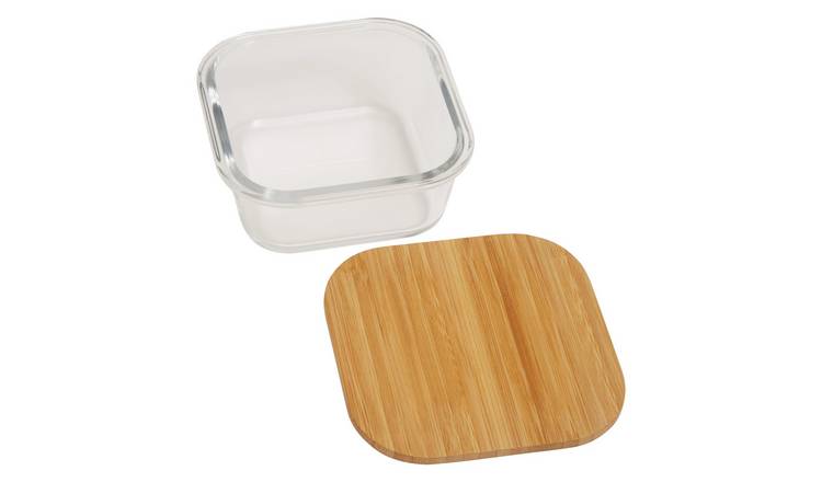 Orsina Freska 520ml Glass Container With Bamboo Lid