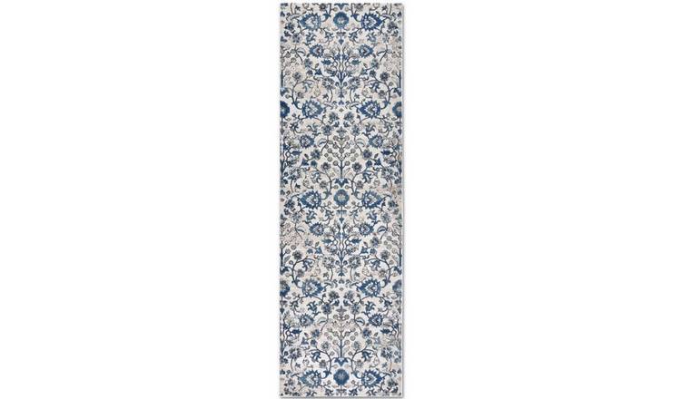 Villeroy & Boch Cream 1869 Ernest Vintage Floral Runner Rug - 80 x 240cm
