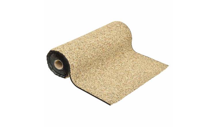 Walplus Polypropylene Stone Liner - Natural Sand - 250 x 60 cm
