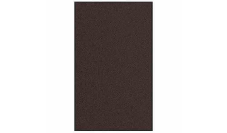 Walplus Polypropylene 6mm Thick Doormat - Brown - 90 x 150 cm