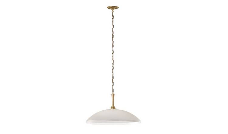 Elstead Kichler Dome Pendant Light - White